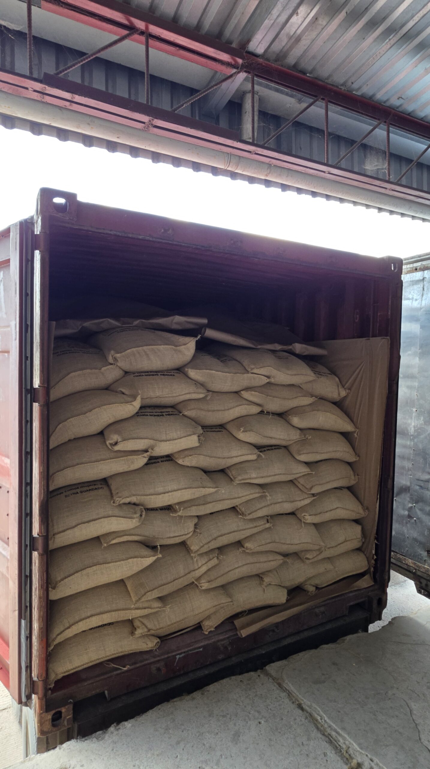 Primer contenedor de café producido 100% mujeres, Libre de Desforestación y Carbono Neutral